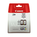 Canon Tintenpatrone PG-545BK/CL-546 C/M/Y schwarz, cyan/magenta/gelb