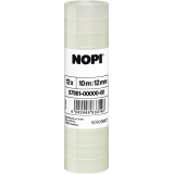 NOPI® Klebefilm 12 mm x 10 m (B x L)