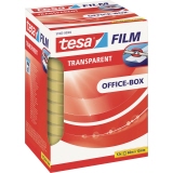 tesa® Klebefilm tesafilm® transparent Office-Box 12 mm x 66 m (B x L) 12 St./Pack.