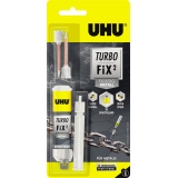 UHU® Zweikomponentenkleber Turbo FiX² Metall