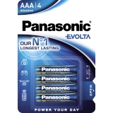 Panasonic Batterie Evolta AAA/Micro