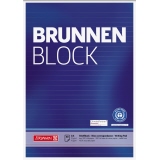 BRUNNEN Briefblock Recycling DIN A4 liniert