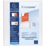 Exacompta Präsentationsringbuch Kreacover® 64 mm 4 Ringe, D-Mechanik
