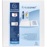Exacompta Präsentationsringbuch Kreacover® 75 mm 4 Ringe, D-Mechanik