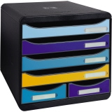 Exacompta Schubladenbox BIG-BOX Maxi Bee Blue