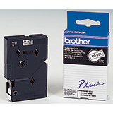 Brother Schriftbandkassette P-touch TC-201 12 mm x 7,7 m (B x L)