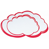 Moderationskarte Wolke