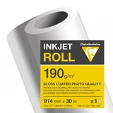 Clairefontaine Inkjetplotterpapier GLOSSY COATED 190 g/m²