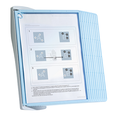 DURABLE Sichttafelwandhalter SHERPA® BACT-O-CLEAN WALL 10 Produktbild pa_produktabbildung_1 L