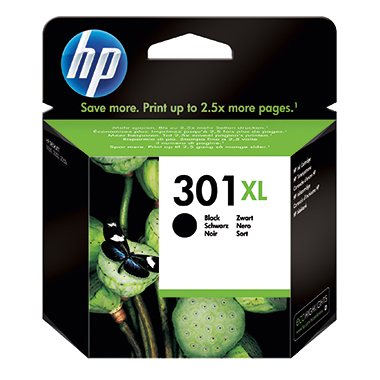 HP Tintenpatrone 301XL schwarz Produktbild