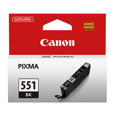 Canon Tintenpatrone CLI-551BK schwarz Produktbild pa_produktabbildung_1 S
