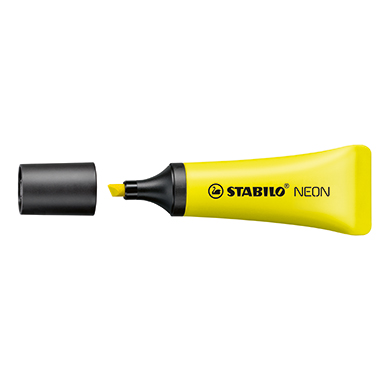 STABILO® Textmarker NEON gelb Produktbild