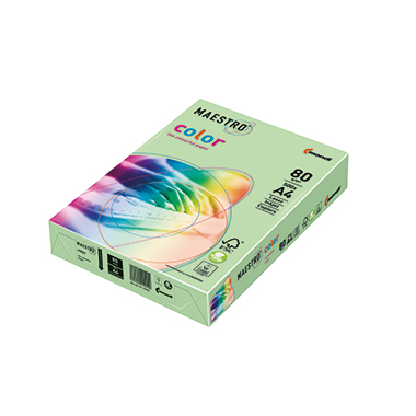 MAESTRO® Multifunktionspapier Color Pastell DIN A4 mittelgrün Produktbild