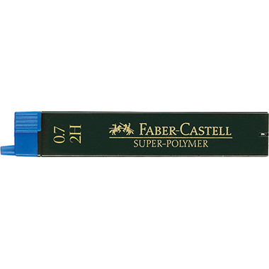 Faber-Castell Feinmine SUPER POLYMER 2H 0,7 mm Produktbild
