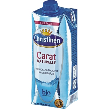 Christinen Mineralwasser Carat Produktbild