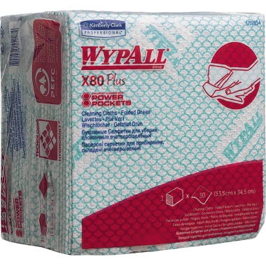 WYPALL* Wischtuch X80 Plus grün Produktbild