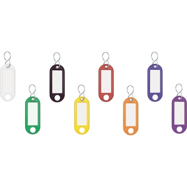 WEDO® Schlüsselanhänger 100 St./Pack. farbig sortiert Produktbild