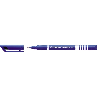 STABILO® Fineliner SENSOR® medium blau Produktbild pa_produktabbildung_1 L