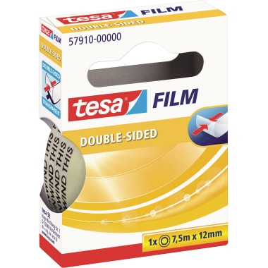 tesa® Klebefilm tesafilm® beidseitig klebend Produktbild pa_produktabbildung_1 S