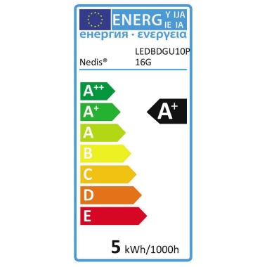 Energieeffizienzklasse: A+ Energieeffizienzklasse: A+