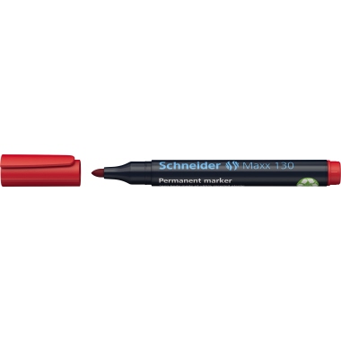 Schneider Permanentmarker Maxx 130 nachfüllbar rot Produktbild