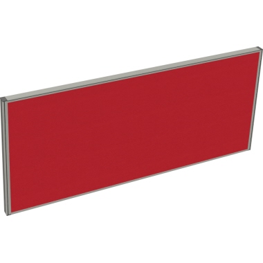 Tischtrennwand System 41 C rot Produktbild