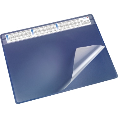 Läufer Schreibunterlage Durella Soft blau Produktbild