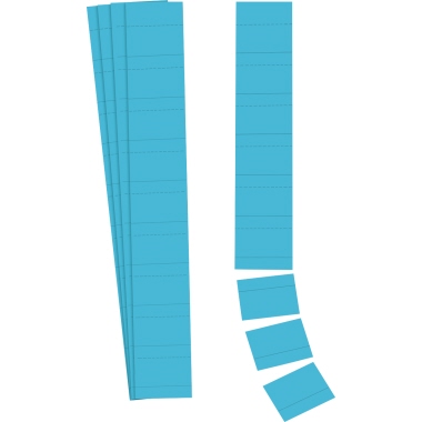 Ultradex Einsteckkarte Planrecord 6 x 3,2 cm (B x H) blau Produktbild