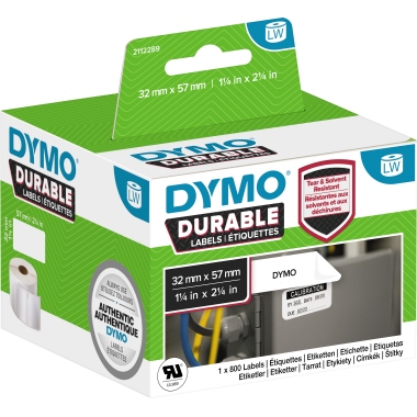 DYMO® Hochleistungsetikett Original 57 x 32 mm (B x H) Produktbild pa_produktabbildung_1 S