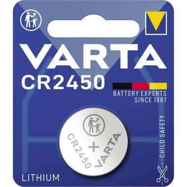 Varta Batterie Electronics CR2450 570 mAh Produktbild pa_produktabbildung_1 L