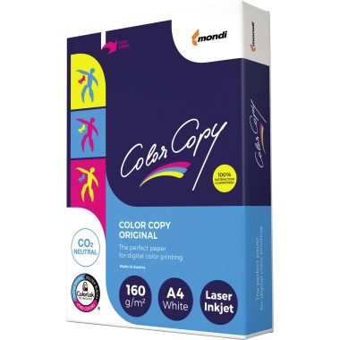 Color Copy Kopierpapier DIN A4 160 g/m² 250 Bl./Pack. Produktbild