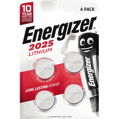 Energizer® Knopfzelle Lithium CR2025 Produktbild pa_produktabbildung_1 S