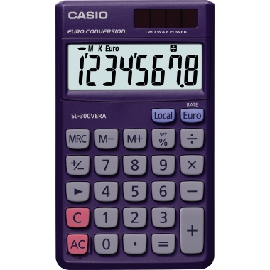 CASIO® Taschenrechner SL-300VERA Produktbild pa_produktabbildung_1 L