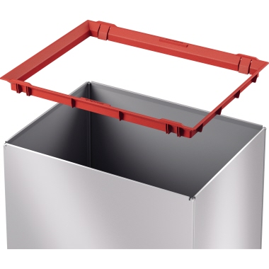 Hailo Abfalleimer Big-Box Swing XL Stahlblech silber Produktbild pa_produktabbildung_3 L