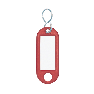 WEDO® Schlüsselanhänger 100 St./Pack. rot Produktbild