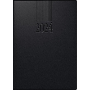 rido/idé Buchkalender ROMA 1 2024 schwarz Produktbild