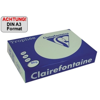 Clairefontaine Kopierpapier Trophée Color DIN A3 80 g/m² lindgrün Produktbild pa_produktabbildung_1 S