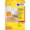 Avery Zweckform Transparente Adress-Etiketten 