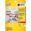 Avery Zweckform 2in1 Blickdichte Versandetiketten & Notizabschnitt 