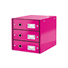 Leitz Schubladenbox Click & Store WOW 3 Schubladen A007896V