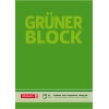 BRUNNEN Briefblock Grüner Block DIN A4 A009004Z