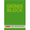 BRUNNEN Briefblock Grüner Block DIN A4 A009005A