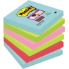 Post-it® Haftnotiz Super Sticky Notes Miami Collection 76 x 76 mm (B x H)