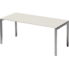 Bisley Schreibtisch Cito 1.800 x 650-850 x 800 mm (B x H x T) grauweiß