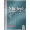 BRUNNEN Collegeblock Student Premium DIN A4 liniert/kariert