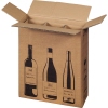 smartboxpro Versandkarton 3 Flaschen 10 St./Pack. A010276R