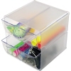 Deflecto® Organisationsbox Cube 4 Schubladen