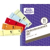 Avery Zweckform Nummernblock 5 St./Pack. A011407F