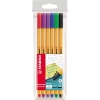 STABILO® Fineliner point 88® 6 Farben 6 St./Pack. A011439F