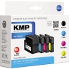 KMP Tintenpatrone Kompatibel mit HP 932XL schwarz, cyan, magenta, gelb A011641M